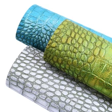 20*34 см сплошной цвет змеи узоры Bump текстура синтетическая кожа, материалы для ручных поделок для ручной работы, 1Yc4019