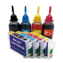 T0691 набор для наполнения чернил для принтера Epson Stylus CX7400 CX7000F CX6000 CX5000 CX8400 CX9400F CX7450 CX9475F NX100 NX115 NX200 NX215 принтер