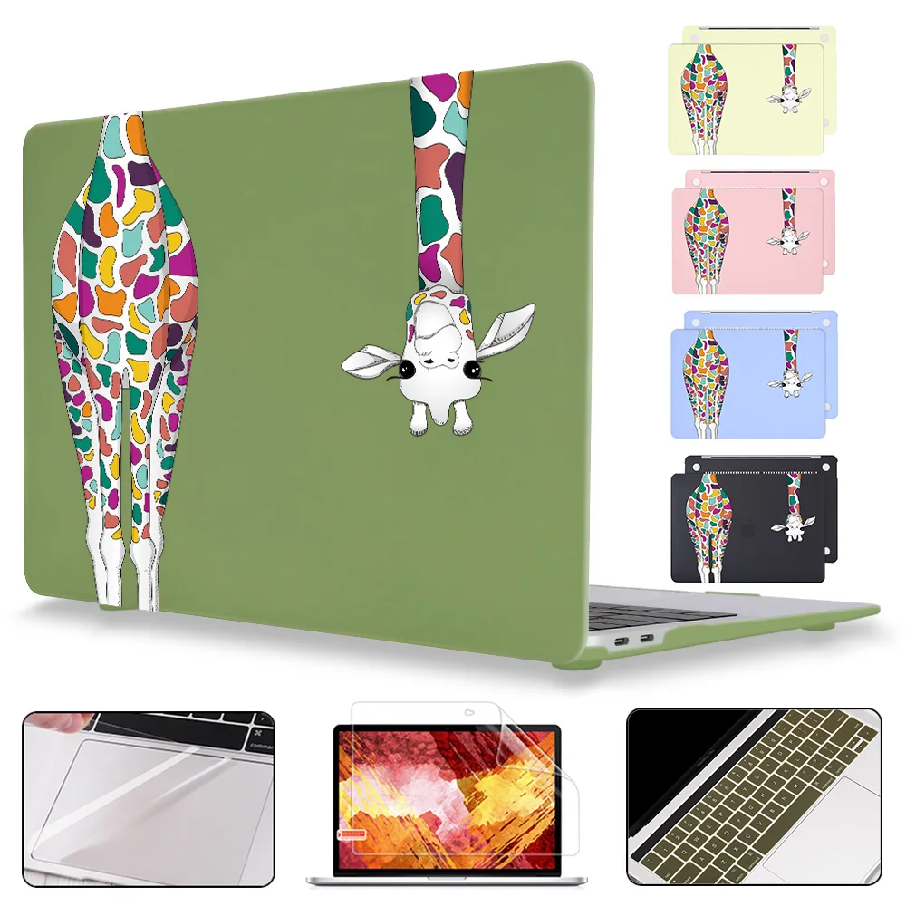 Для MacBook Air 13 дюймов Чехол A1932 для Mac book Pro retina 15 Touch bar 2019 матовый цветной чехол