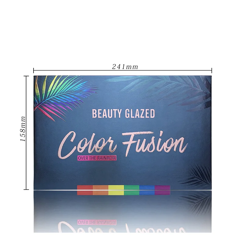 Тени для век BEAUTY GLAZED фирменная натуральная палитра макияжа долговечные тени
