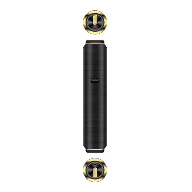 Black Спортивные Bluetooth наушники Tws беспроводные наушники Bluetooth V5.0 гарнитура с шумоподавителем для Iphone Android Hifi наушники - Цвет: Black