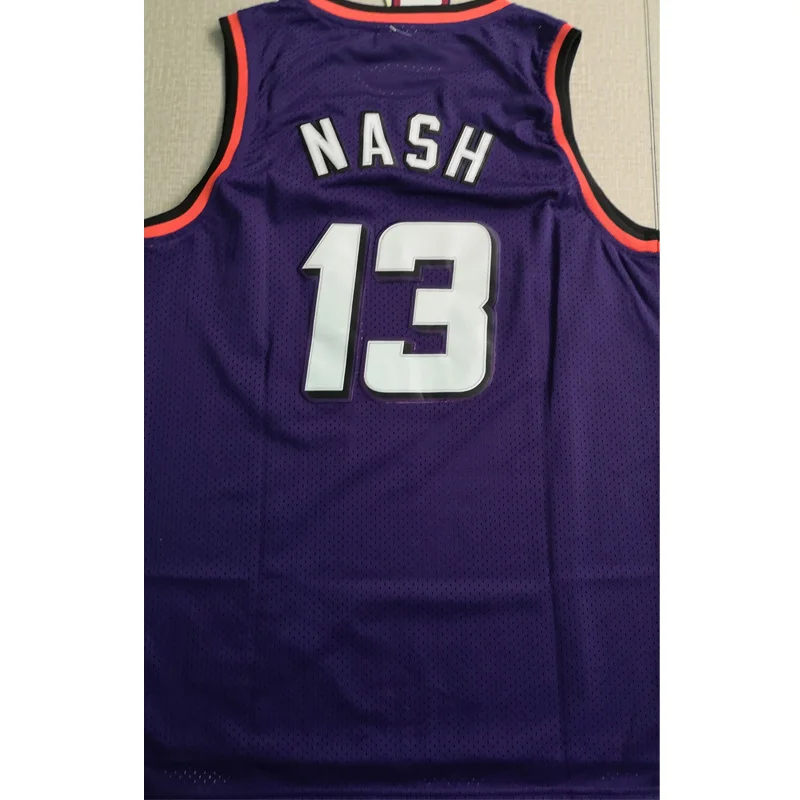 Мужские майки Dikembe Mutombo Larry Bird Earvin jonson Allen Iverson Steve Nash Charles Barkley Spud Webb Dominique Wilkins - Цвет: 11