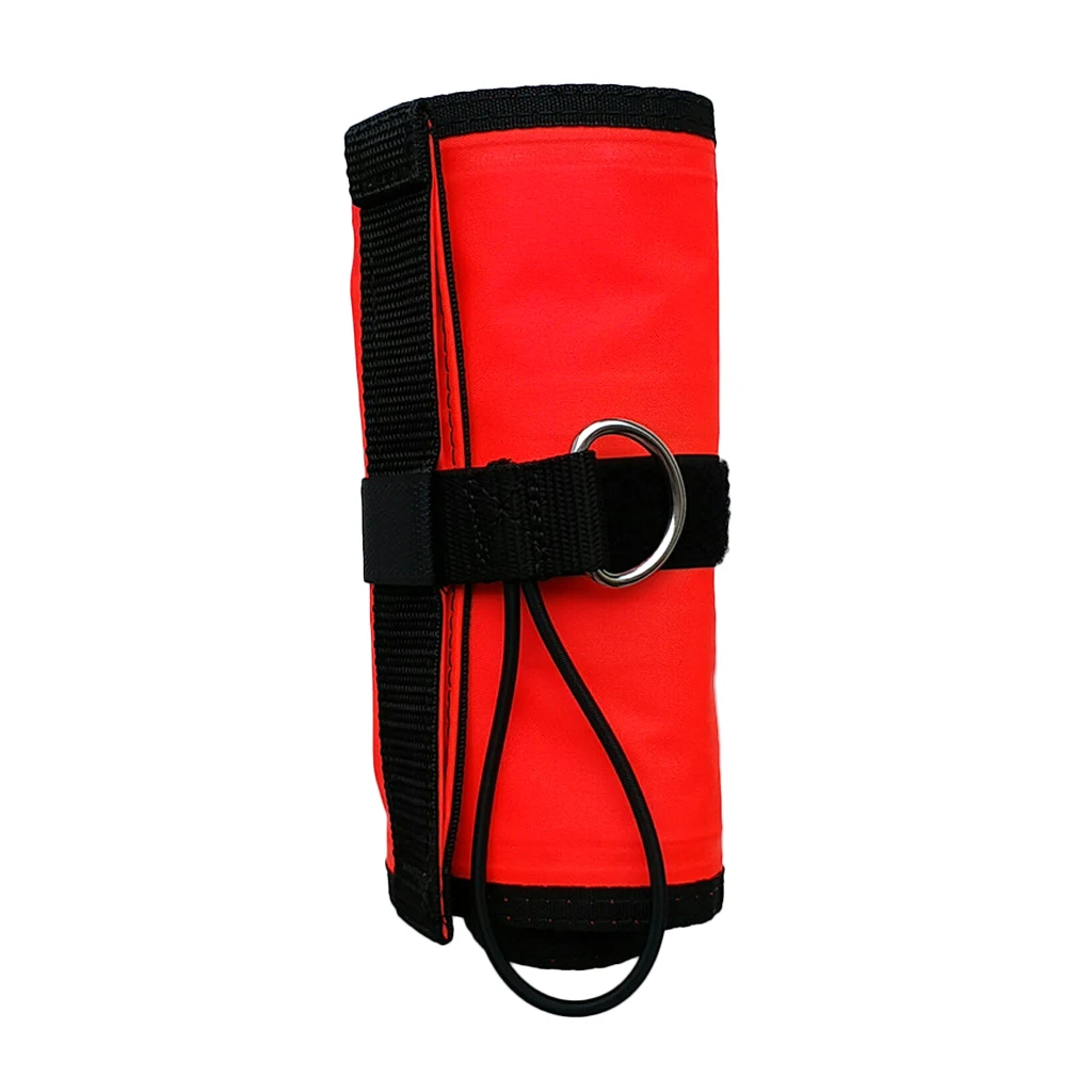Scuba Diving SMB Surface Marker Buoy Tube & Reflective Tape Swimming Diving