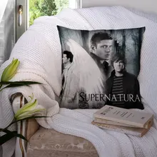 

Custom Supernatural TV Pillowcase Cushion Cover Home Decor Hotel Car Seat Backrest Sofa Pillow Case 21104-17