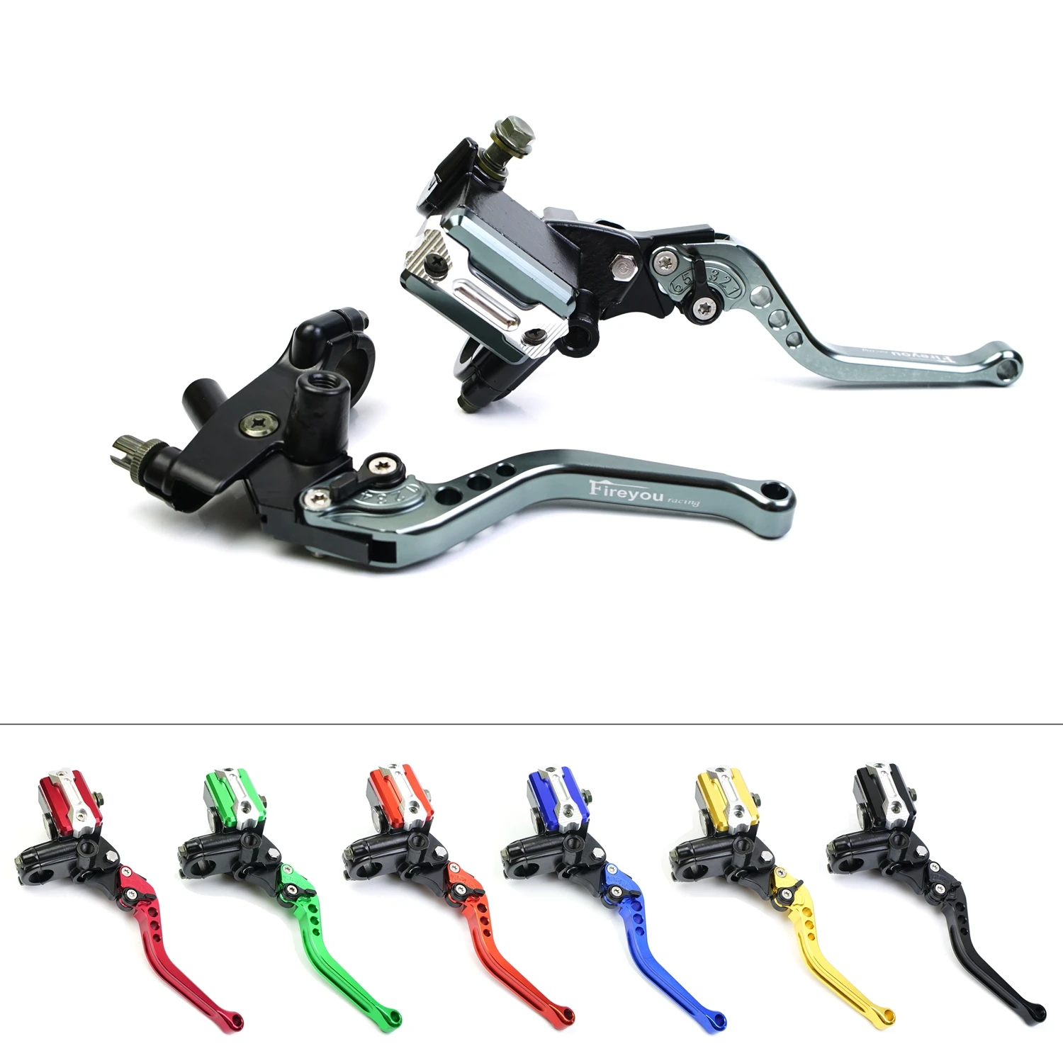 

22mm Brake Clutch Lever Master Cylinder Universal for Yamaha Mt03 Kawasaki Versys 1000 Honda CR250 Honda Ruckus DRZ400SM GS125