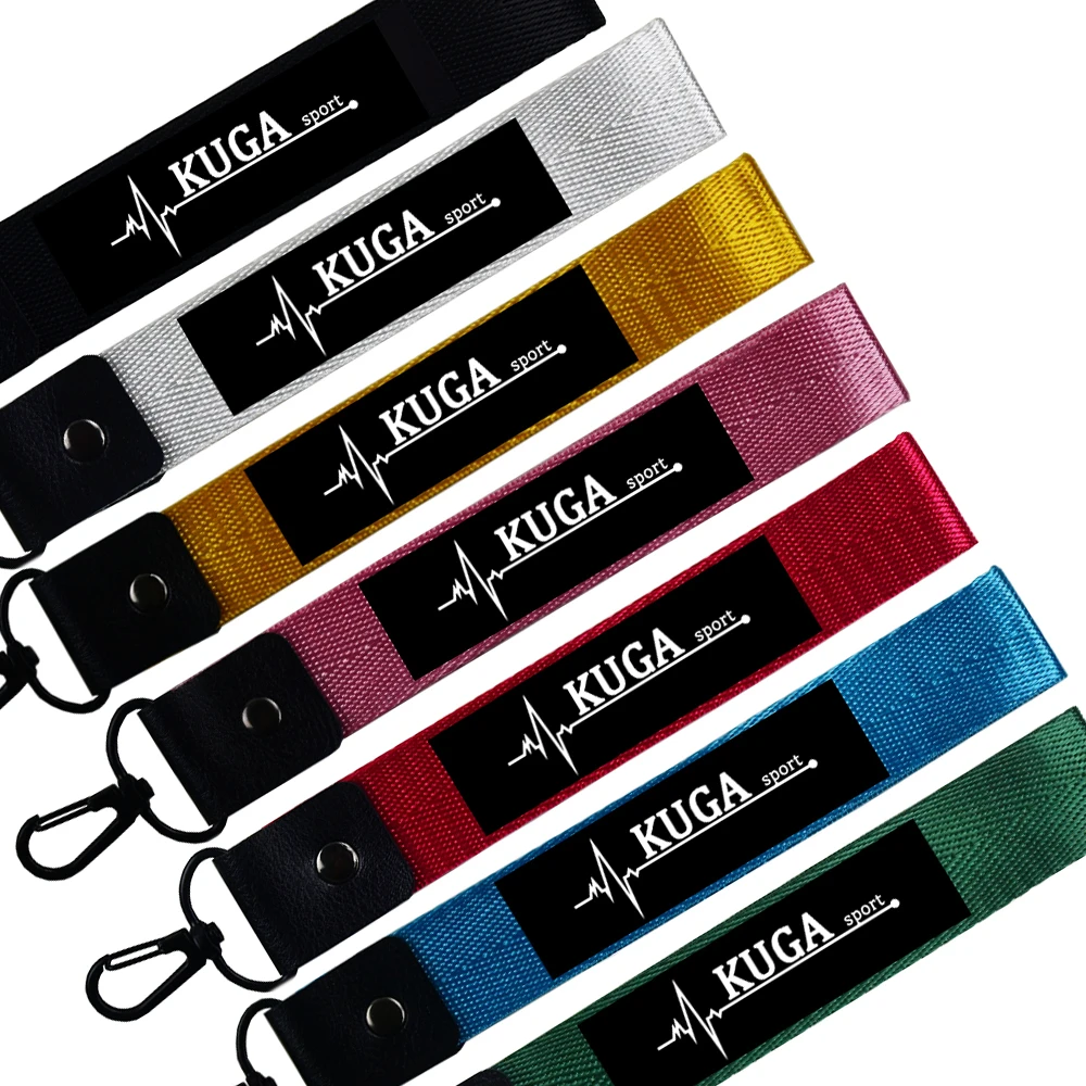 

New Car Keychain Badge Jewelry Keyring Motorcycle Key Fob keycord USB ID Card Phone Lanyards For Iphone ford kuga accessories