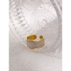 Yhpup nouveau à la mode émail géométrique anneau pour les femmes 18 K en acier inoxydable Bijoux bague de mariage Bijoux Femme cadeau d'anniversaire 2022 ► Photo 3/6