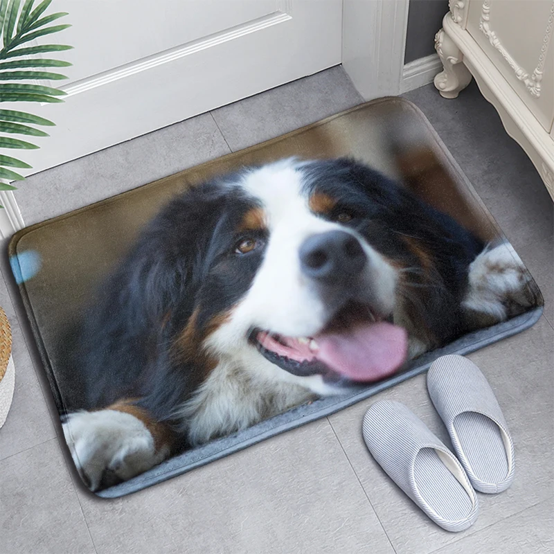 Напольный коврик Bernese Mountain Dog ковер для спальни кухни гостиной детских игр