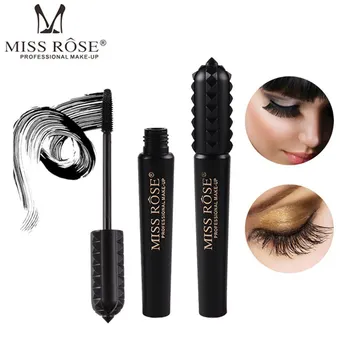 

MISS ROSE 1PC Waterproof Mascara 4D Fiber Eyelash Extension Rimel Mascara Black Thick Lengthening Eye Lashes Makeup Cosmetics