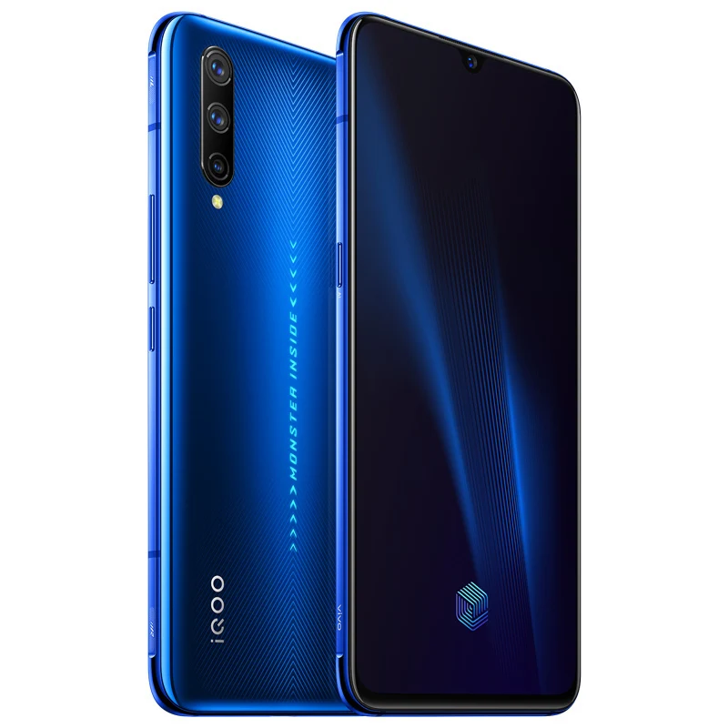 Оригинальный мобильный телефон Vivo IQOO Pro 4G Snapdragon 855 Plus Android 9 0 экран 6 41 дюйма 12 Гб ОЗУ