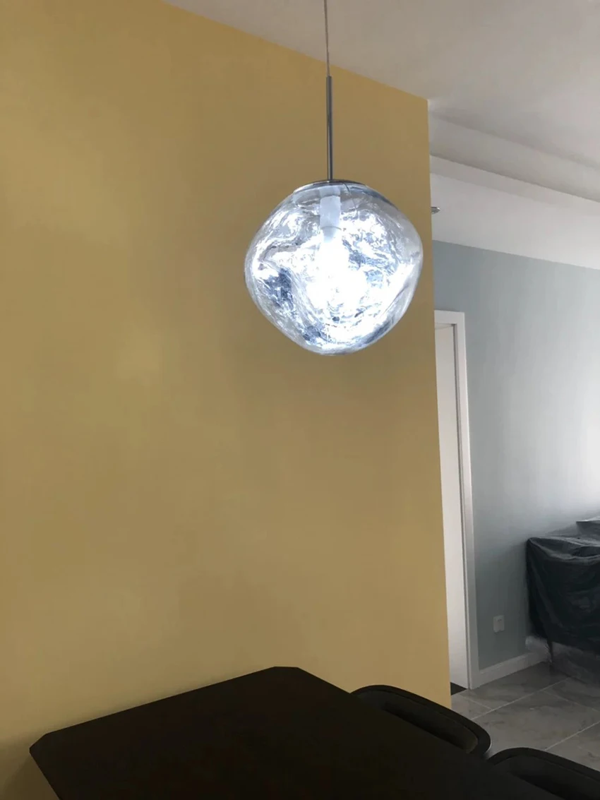 Скандинавский светодиодный освещение, осветительный прибор Люстра для зала, индивидуальная барная сверкающая люстра, подвесной светильник, кухонные аксессуары