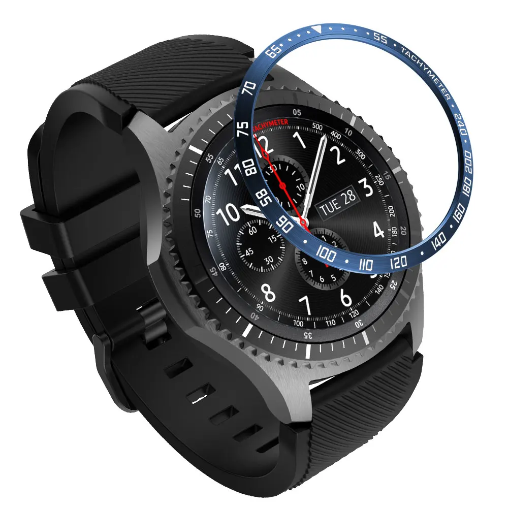 Для samsung gear S3 Frontier классический ободок кольцо Стайлинг рамка чехол GT 2 46 мм защитный чехол для Galaxy Watch 46 мм Ringke - Цвет ремешка: E3