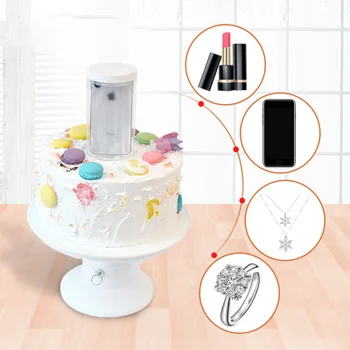 

Surprise Cake Stand Novelty & Practical Jokes 2 in 1 Popping With Surprise Gift Box Trigger Magic Cake Stand Cool Toy Birthday