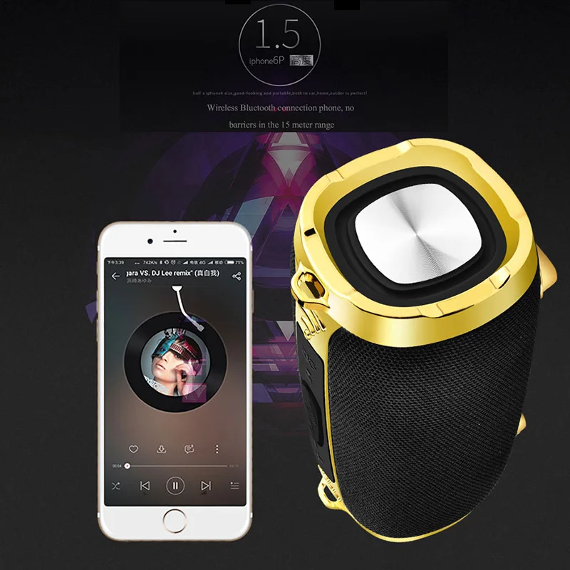 LIGE оригинальный Bluetooth динамик водонепроницаемый уличный Портативный