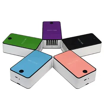 

Mini Fan Air Conditioner Summer Fashion Bladeless Fan Gift USB Charging Creative Outdoor Portable Fan Travel Desktop