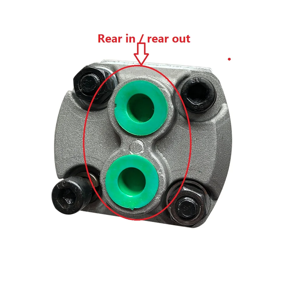 Hydraulic gear oil pump CBK-D0.63F CBK-D2.1F CBK-D2.6F high pressure pump 20Mpa anticlockwise