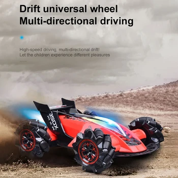 

4WD 4CH 1:12 RC Spray Stunt Car Gesture Remote Control Crawler High Speed Twist Race Drift Off-Road Vehicle with LED Light