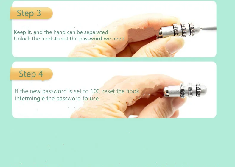 reset 3 digit combination lock (2)