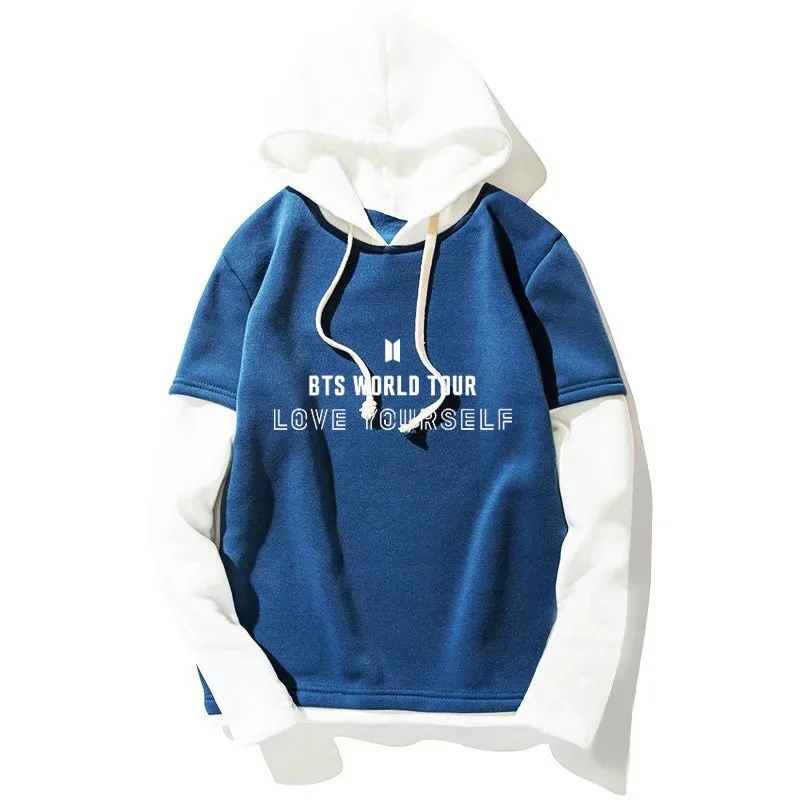 

BTS Hoodie Bulletproof Boys Celebrity Style Hoodie World Tour Concert Related Products Coat Should Aid the Clothes