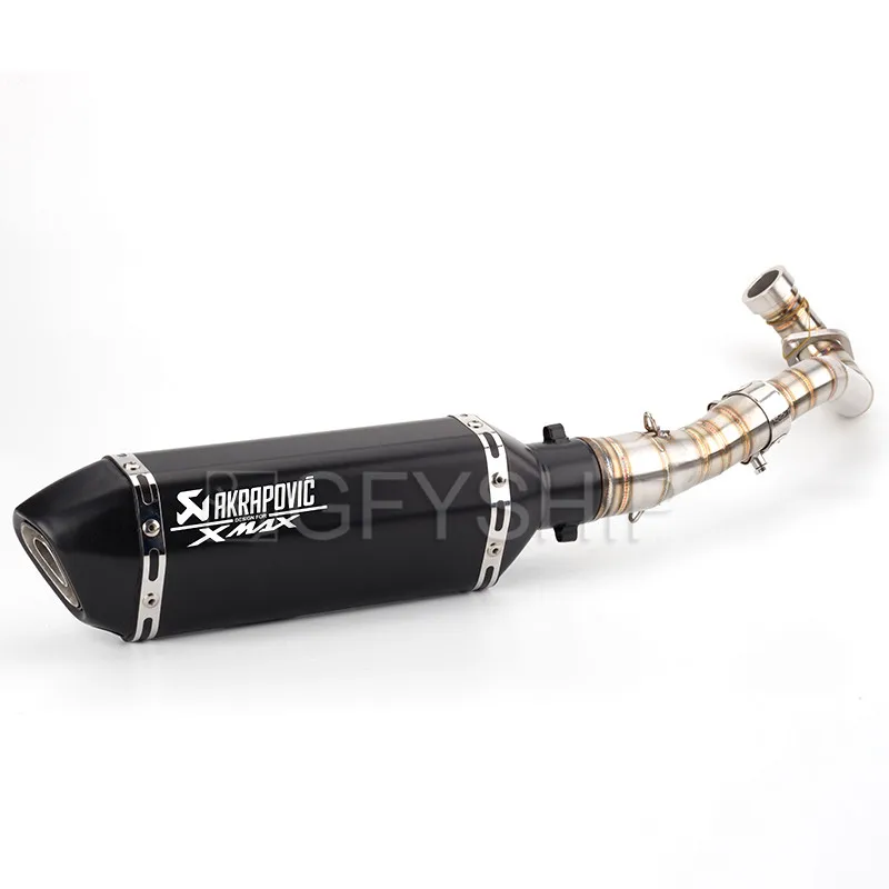

Motorcycle For Yamaha X MAX250 2017 2018 2019 XMAX 250 Escape Slip-on Motorcycle Exhaust Pipe And Link Pipe System