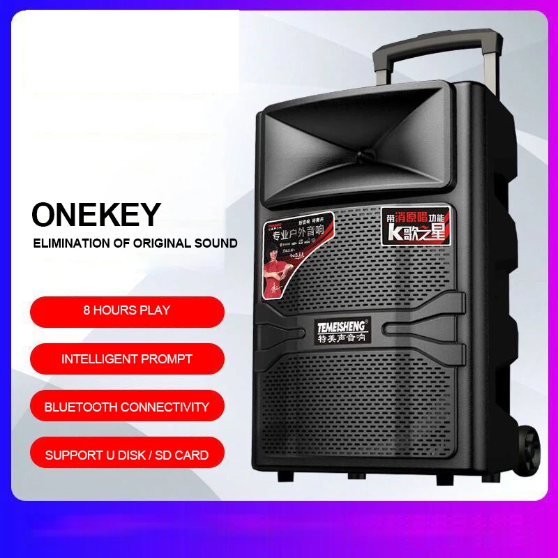 12 Inch Bluetooth Outdoor Speaker Bass 