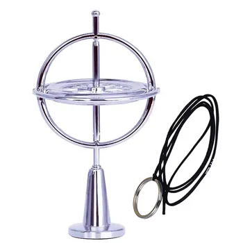 

Colorful Fingertip Gyroscope Decompression Finger Gyroscope Toy for Children Gift Scientific Metal Gyro Pressure Relieve Toy