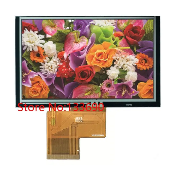 5 0 дюймовый HD TFT ЖК-экран 800(RGB)* 480 WVGA 800*480 пикселей 50p GPS дисплей с сенсорным экраном