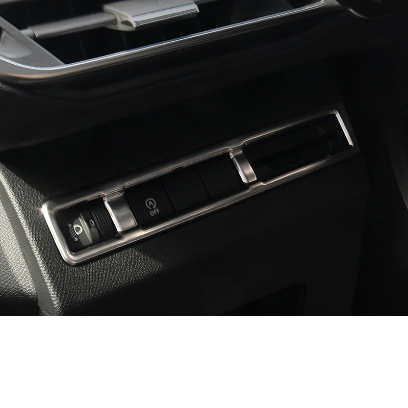 Lsrtw2017 Abs Нержавеющая сталь автомобиля Heaflight Управление Tirms для peugeot 3008 5008 508 интерьерные аксессуары