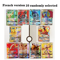 Jeu de société POKEMON Version française pour enfants, Collection de cartes, cadeaux de noël pour enfants 