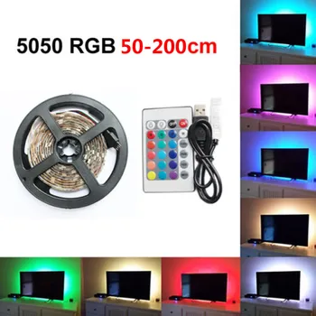

RGB Light For Kicthen Lamp 1M 2M 3M 4M 5M Waterproof Led Lights for Cupboard Wardrobe Cabinet Decoration Night Lamp LED Diode