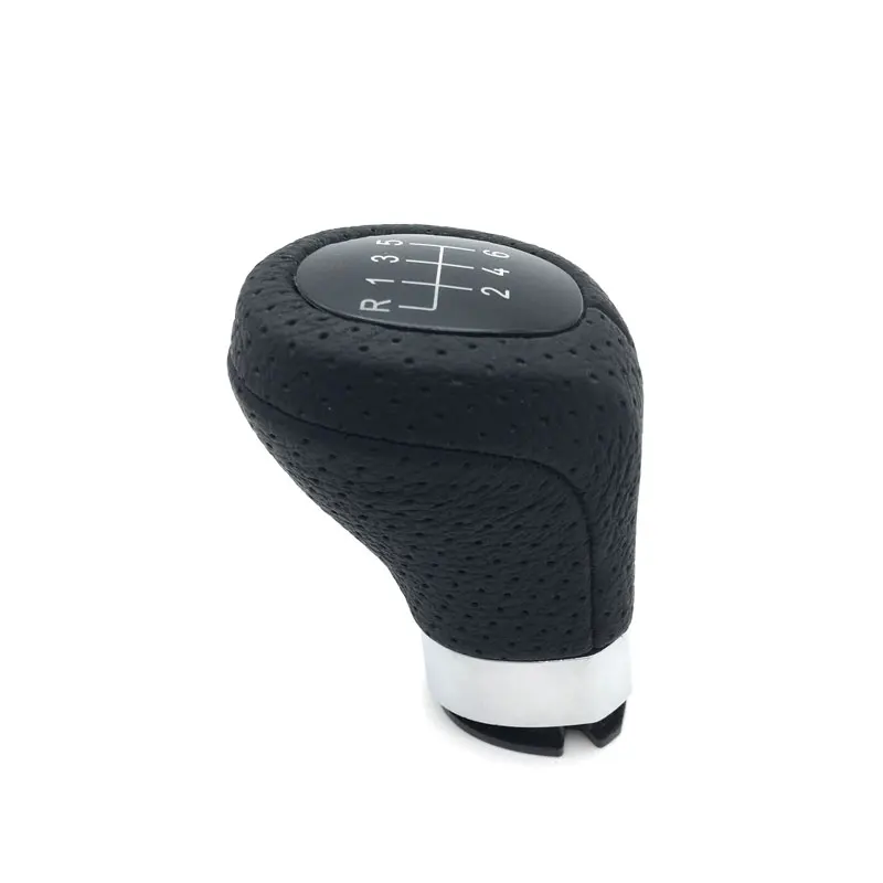 

Genuine Leather 5 6 Speed Car Gear Shift Knob Power Sport For BMW E60 E61 E62 E63 E81 E85 E87 E88 E90 E91 E92 X1 X3 X5
