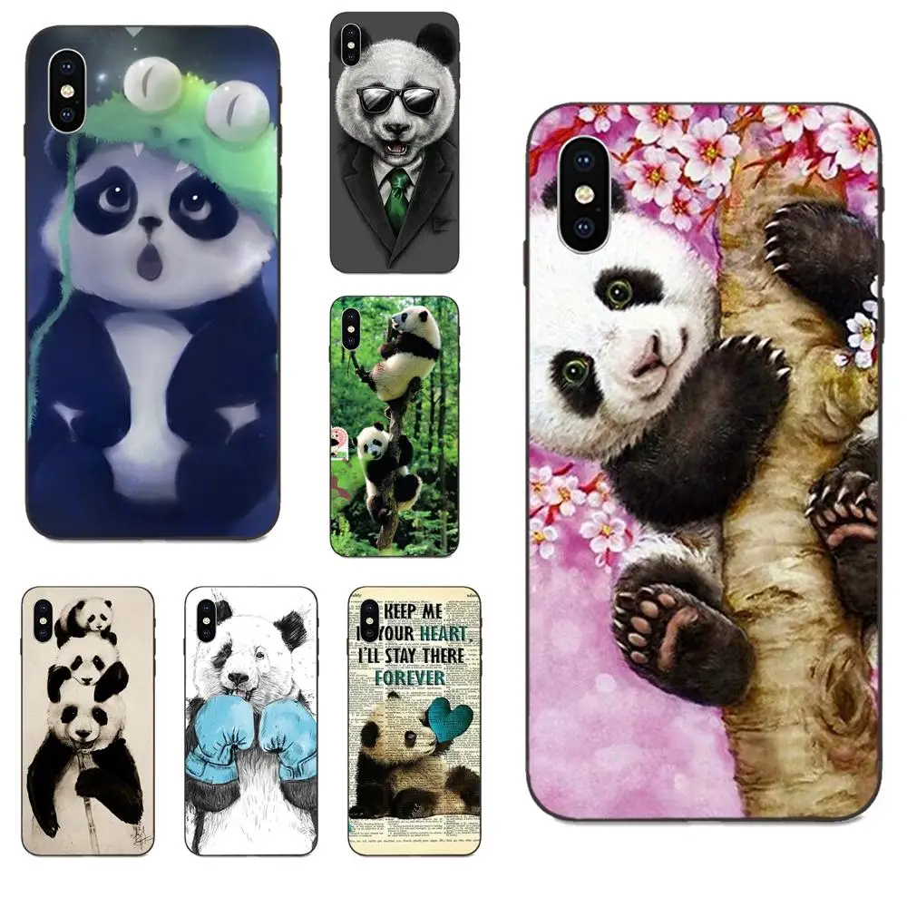 Для Xiaomi Redmi Note 3 3 S 4 4A 4X5 5A 6 6A 7 7A K20 Plus Pro S2 Y2 Y3 мягкий TPU крышка аккумулятора чехол с рисунком панды и милые носки с рисунками зверей из мультфильмов