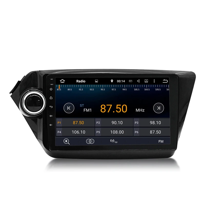 Автомагнитола 2 Din на Android 9 1 мультимедийный стерео-радиоприемник с Gps ДЛЯ Kia RIO K2 K3 K4