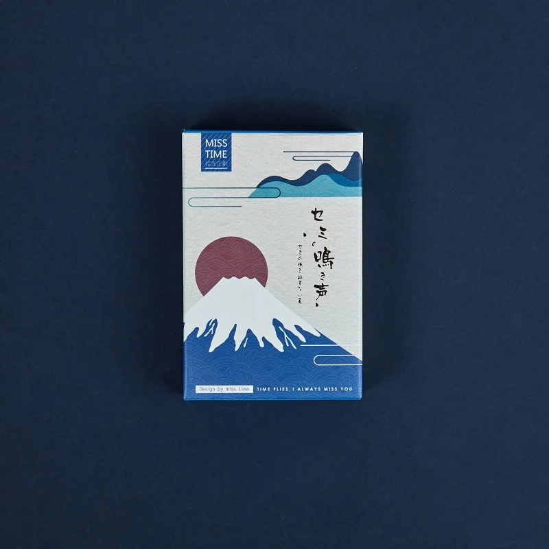 6 стилей Kanagawa Wave LOMO Card DIY мини-открытка японская стильная открытка для сообщений подарок 28 шт./набор - Цвет: C