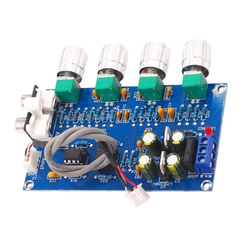 

Circuit Board NE5532 Power 4 Channel Can Adjust Output Volume Amplifier Board Tuning Board Preamplifier