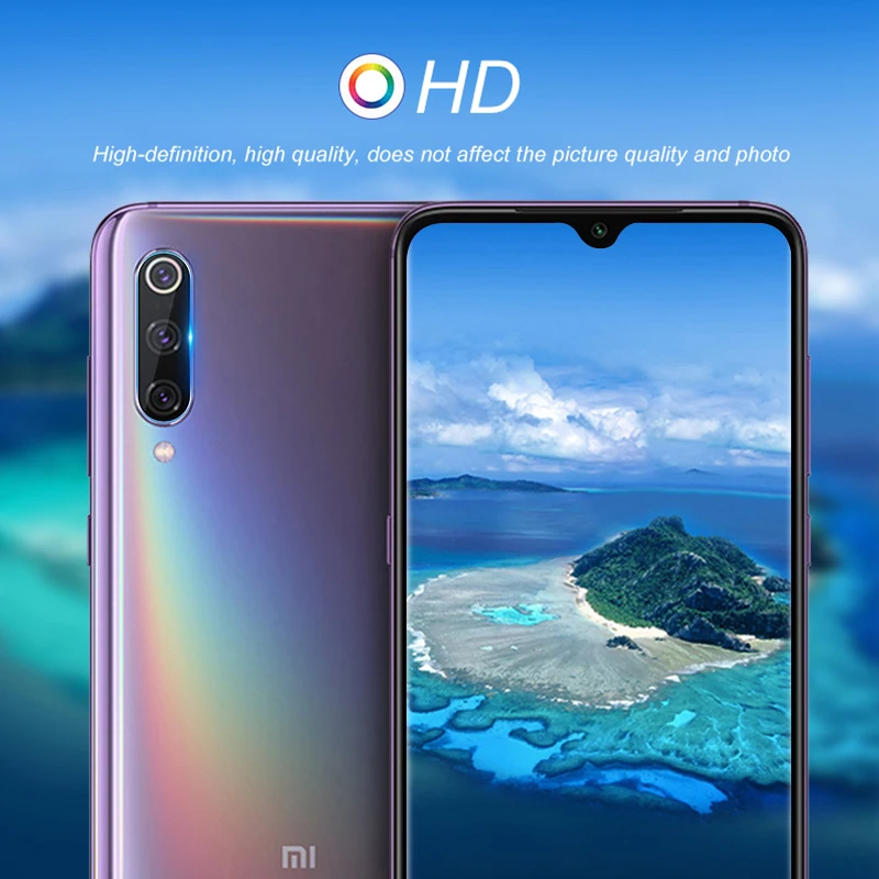 9D объектив для камеры Flim Для Xiaomi mi 9 SE CC9 E mi 8 mi A3 Lite mi 9 Защитная пленка для камеры Xiaomi mi 6X mi A2 Lite