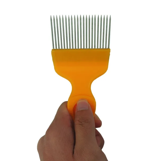 Tűfogantyú Mézes Fésű Fogak Kés Vágott Lapát Villa Karcoló Méhek Tartófarm Felszerelés - Image 4