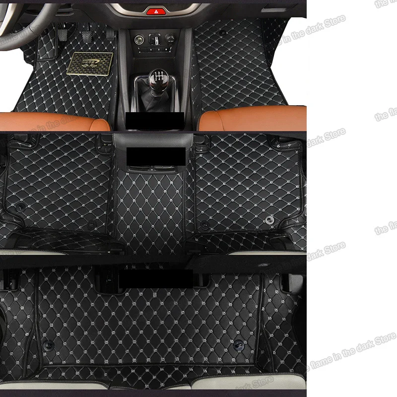 US $132.00 Lsrtw2017 for Changan Cx70t Cx70 2017 2018 2019 2020 2021 Leather Car Floor Mats Rug Carpet Accessories Interior Auto 7 Seats