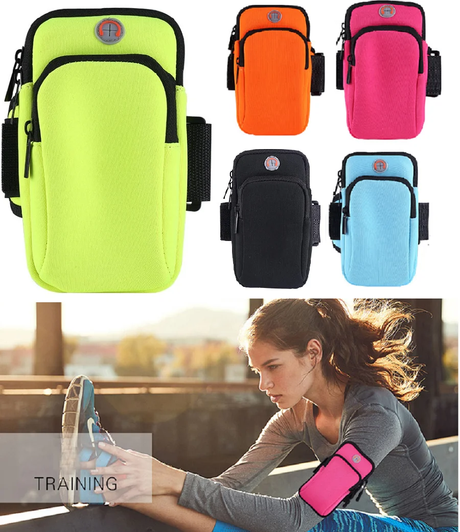 Sports Running Jogging Gym Waist Strap Case Holder Bags For Huawei Y6 2019 