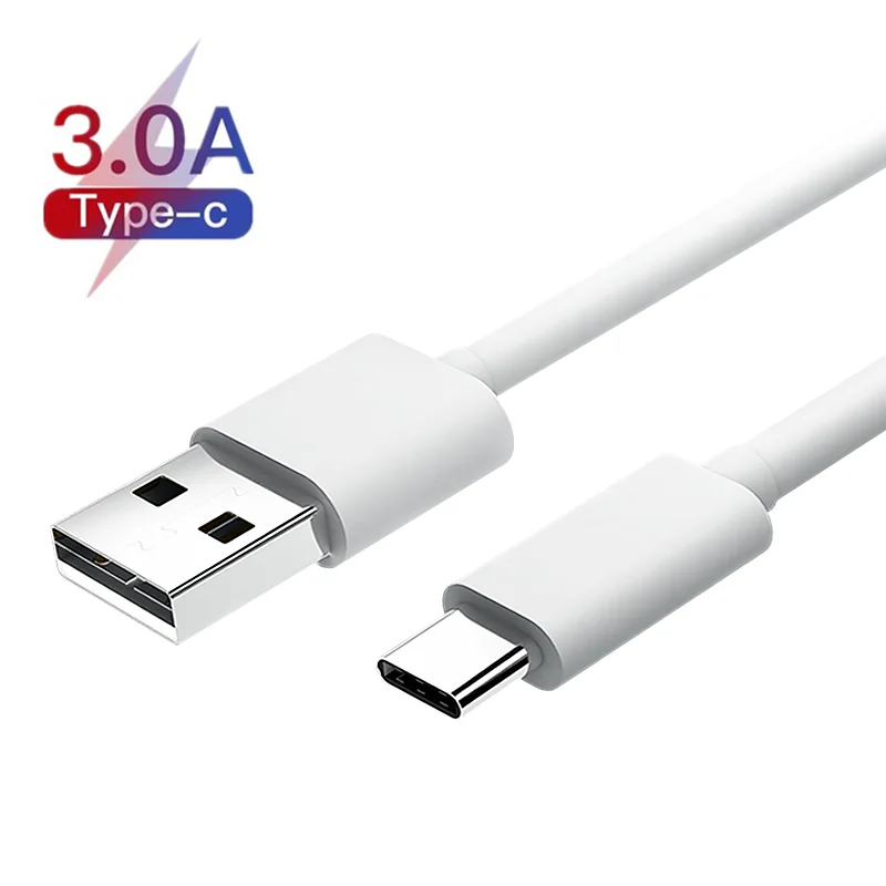 0.2M/1M/2M/3M USB Type C Fast Charging Data Cable For Samsung A22 A32 A42 A52 A72 A82 5G Honor 30 20 Pro 10X 9X lite Y7A Cable types of mobile charger Cables