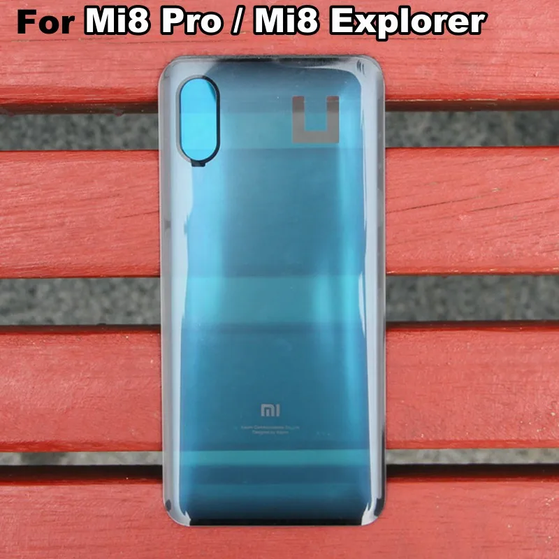 Xiao Mi Xiaomi Оригинальный чехол со стеклянной батареей для 8 MI8 Pro Mi8SE SE MI8Pro задняя