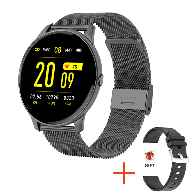 New Women Smart Watch Men Color Screen Full Touch Waterproof Sport  Fitness Tracker Smart Clock Ladies Smartwatch Women