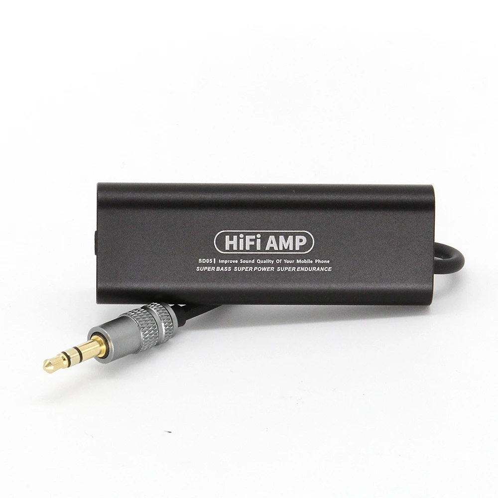 SD05 Phone Amp HIFI Headphone Audio Amplifier Portable mini 3 5MM Headphone Amp