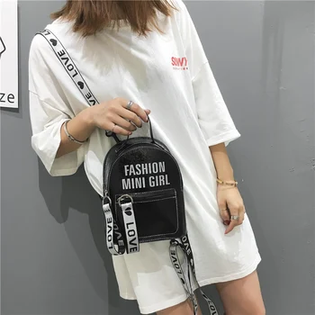 

Fashion Women Pu Leather Summer Mini Backpack Travel Bagpack Female Rucksack 2020 Mujer Mochila Small Knapsack Shoulder Bag