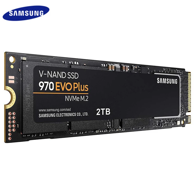 

SAMSUNG SSD M2 970 EVO Plus 2TB 1TB 250GB 500GB Internal Solid State Hard Drive Disk m2 2280 FTA PCIe Gen 3.0x4, NVMe 1.3 SDD