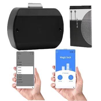 

Smart Electric Bluetooth Cabinet Lock Battery Power Mobile App Control For Shoe Storage Cabinet Letter Box Door Furniture Drawer