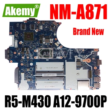 

Akemy For Lenovo Thinkpad E575 NM-A871 Laotop Mainboard NM-A871 Motherboard with R5-M430 GPU A12-9700P CPU