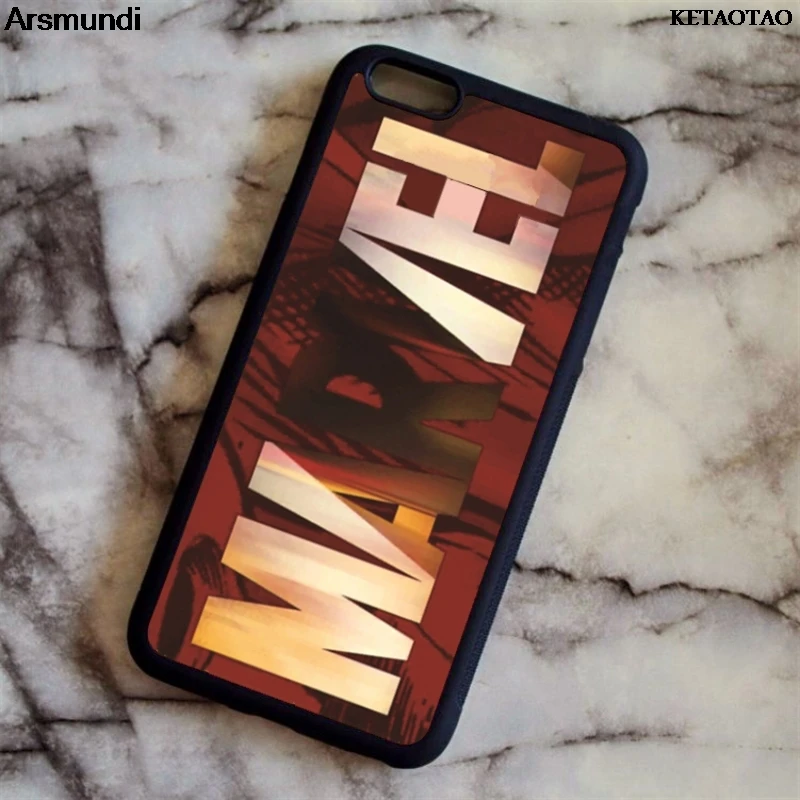 Чехлы для телефонов KETAOTAO Wolverine Marvel Comic X Man с логотипом iPhone 5S 6 6S 7 8 Чехол из мягкого