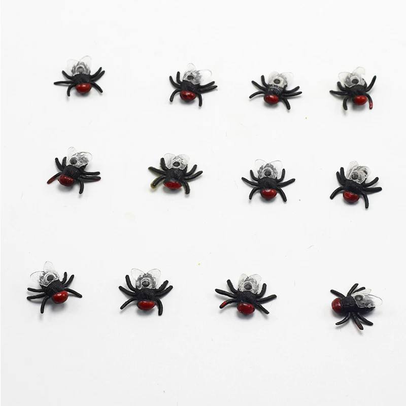 fun toy fake fly realistic insect toy scary disgusting joke April Fools Day prank props 20pc prank toys,joke toys