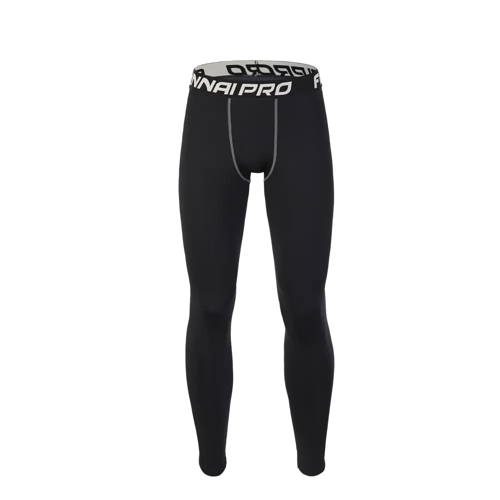 

New Men Compression Running Tights Basketball Trainning Yoga Pants Quick Drying Sweat-Free Leggings Gym Fitness Male Trousers